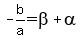 -b%2Fa=beta%2Balpha