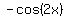 -cos%282x%29