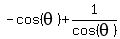 -cos%28theta%29%2B1%2Fcos%28theta%29