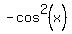 -cos%5E2%28x%29