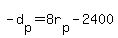 -d%5Bp%5D+=+8r%5Bp%5D+-+2400