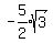 -expr%285%2F2%29%2Asqrt%283%29