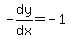 -expr%28dy%2Fdx%29=-1
