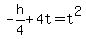 -h%2F4%2B4t=t%5E2