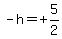 -h=%22%22%2B5%2F2%22