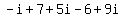 -i%2B7%2B5i-6%2B9i%29
