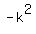 -k%5E2