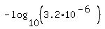 -log%2810%2C%283.2%2A10%5E%28-6%29%29%29