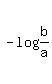 -log%28b%2Fa%29
