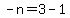 -n=3-1