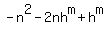 -n%5E2-2nh%5Em%2Bh%5Em