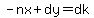 -nx%2Bdy=dk