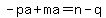 -pa%2Bma=n-q