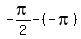 -pi%2F2-%28-pi%29