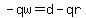 -qw=d-qr