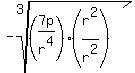 -root%283%2C+%287p%2Fr%5E4%29%28r%5E2%2Fr%5E2%29%29