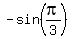 -sin%28pi%2F3%29