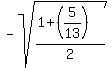 -sqrt%28%281%2B%285%2F13%29%29%2F2%29