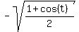 -sqrt%28%281%2Bcos%28t%29%29%2F2%29