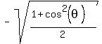-sqrt%28%281+%2B+cos%5E2%28theta%29%29%2F2%29