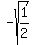 -sqrt%281%2F2%29