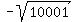 -sqrt%2810001%29