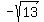 -sqrt%2813%29