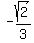 -sqrt%282%29%2F3