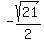 -sqrt%2821%29%2F2