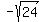 -sqrt%2824%29