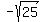 -sqrt%2825%29