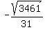 -sqrt%283461%29%2F31%29