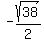 -sqrt%2838%29%2F2