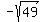 -sqrt%2849%29