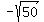 -sqrt%2850%29