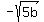 -sqrt%285b%29