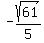 -sqrt%2861%29%2F5