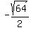 -sqrt%2864%29%2F2