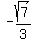 -sqrt%287%29%2F3