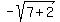 -sqrt%287%2B2%29
