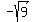 -sqrt%289%29