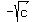 -sqrt%28c%29
