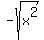 -sqrt%28x%5E2%29