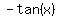 -tan%28x%29
