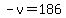 \"-v=186\"