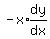 -x%2Aexpr%28dy%2Fdx%29