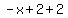 -x%2B2%2B2