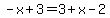 -x%2B3=3%2Bx-2