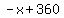 -x%2B360