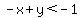 -x%2By%3C-1